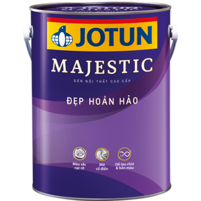 Sơn Nước Nội Thất Jotun Majestic Đẹp Hoàn Hảo Mờ 5L