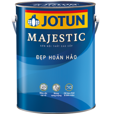 Sơn Nước Nội Thất Jotun Majestic Đẹp Hoàn Hảo Bóng 5L