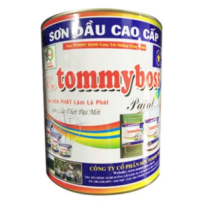 Sơn Dầu Tommyboss Trắng Bóng 1L