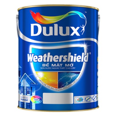 Sơn Ngoại Thất Dulux Weathershield (Mờ) 5L
