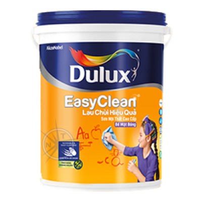 Sơn Nột Thất Dulux EasyClean Lau Chùi Hiệu Quả (Bóng) 5L