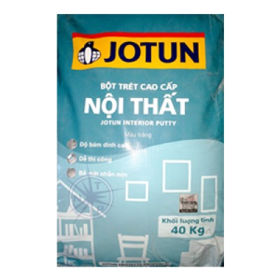Bột Trét Cao Cấp Nội Thất Jotun 40Kg