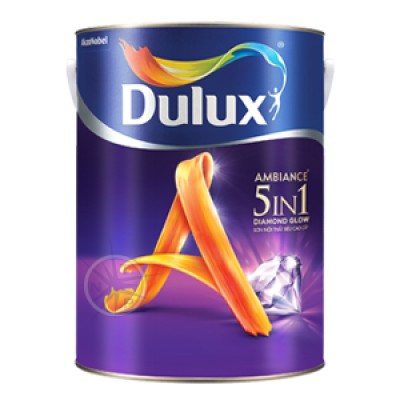 Sơn Nội Thất Dulux Ambiance 5in1 Diamond Glow (Bóng) 5L