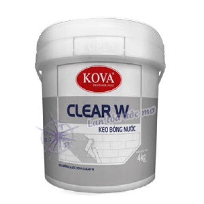Keo Bóng Nước Kova Clear W 1Kg