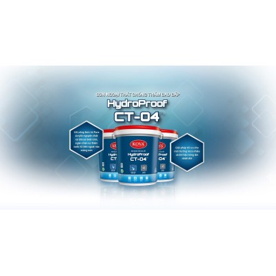 Sơn Chống Thấm Kova CT04 Trắng 4Kg