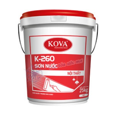Sơn Nội Thất Kova K260 Trắng 5Kg