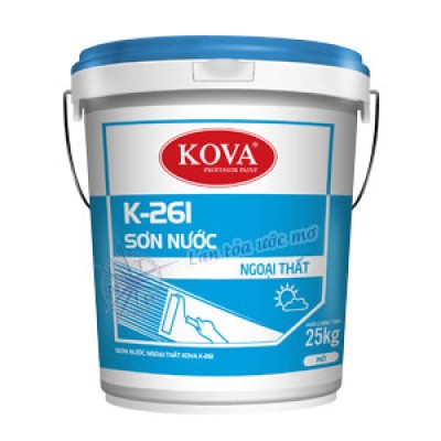 Sơn Ngoại Thất Kova K261 Trắng 5Kg
