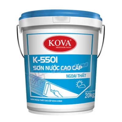 Sơn Ngoại Thất Kova K5501 Trắng 4Kg