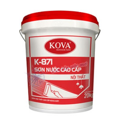 Sơn Nội Thất Kova K871 Trắng 4Kg