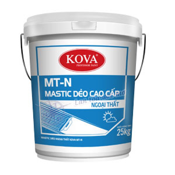 Mastic Dẻo Ngoài Nhà Kova MT-N 25Kg