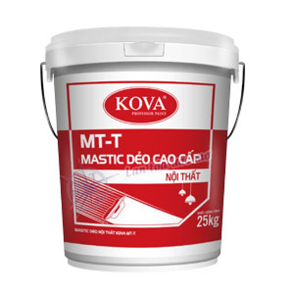Mastic Dẻo Trong Nhà Kova MT-T 25Kg