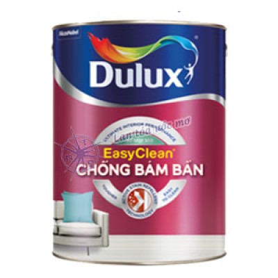 Sơn Nội Thất Dulux Easyclean Chống Bám Bẩn (Mờ) 15L