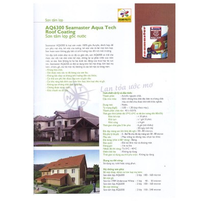 Sơn Ngoại Thất Seamaster AQ6300 1L