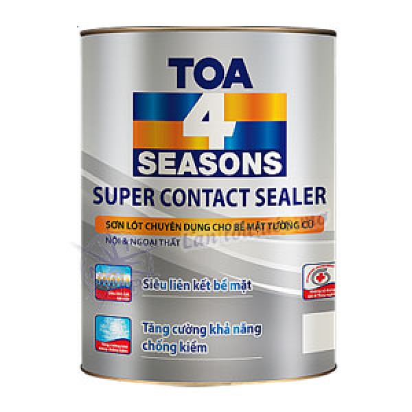 Sơn Lót Gốc Dầu Toa 4 Seasons Super Contact Sealer 5L