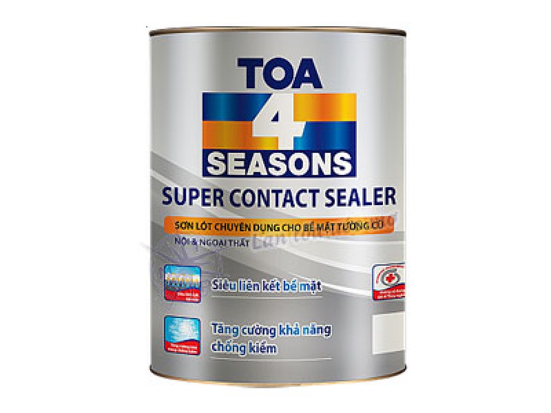 Sơn Lót Gốc Dầu Toa 4 Seasons Super Contact Sealer 5L