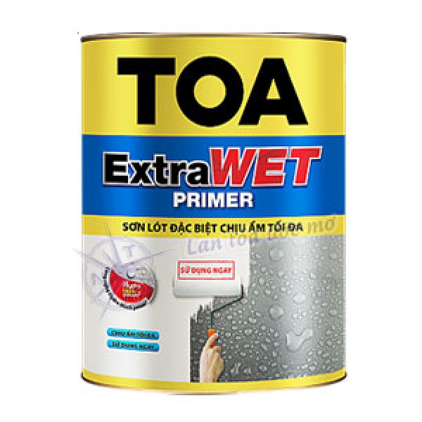 Sơn Lót Gốc Dầu Toa Extra Wet Primer 5L