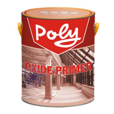 Sơn Chống Rỉ Poly Đỏ Oxide Primer 0.8L
