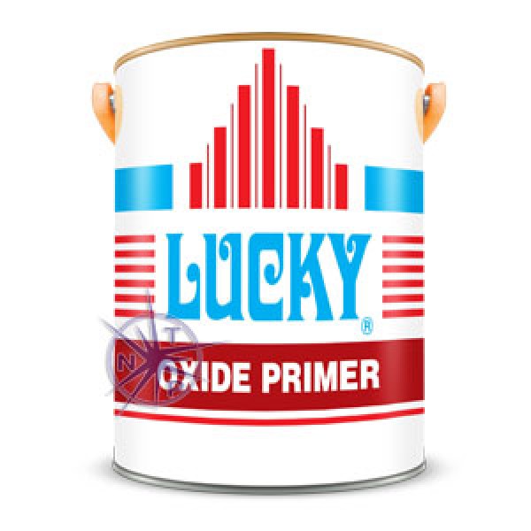 Sơn Lót Chống Rỉ Lucky Xám Oxide Primer 0.8L