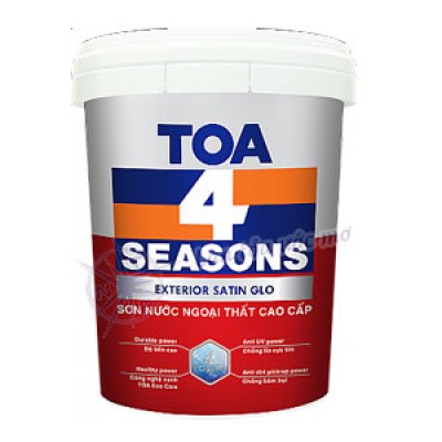 Sơn Ngoại Thất Toa 4 Seasons Satin Glo 1L