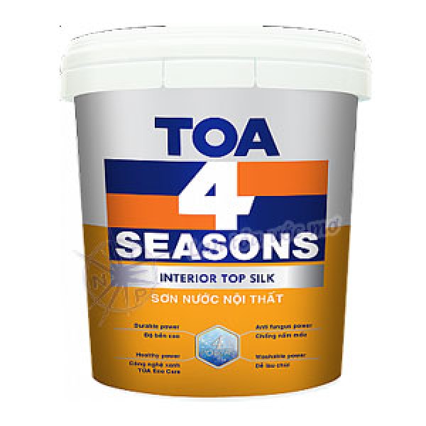 Sơn Nội Thất Toa 4 Seasons Top Silk 1L