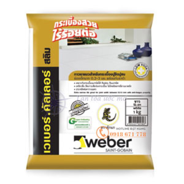 Keo Chà Ron Weber.Color Slim 1Kg