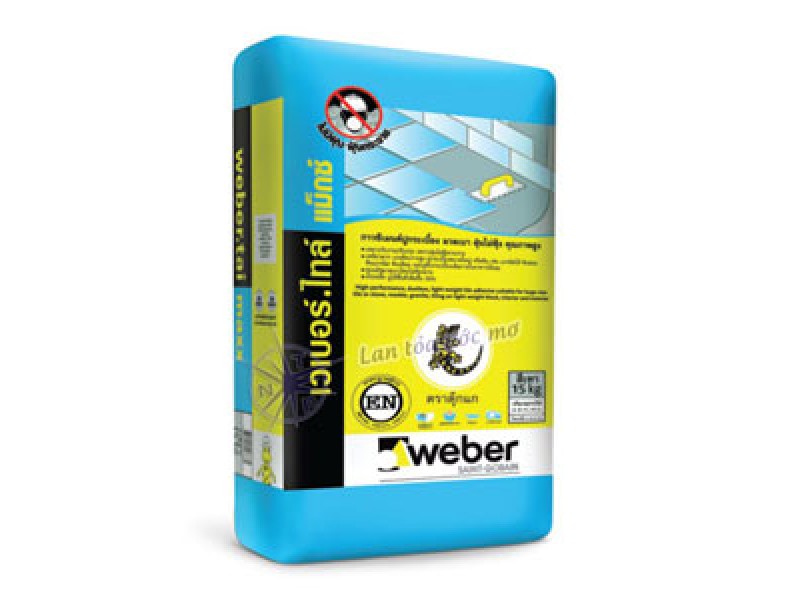 Keo Dán Gạch Weber.Tai Maxx 15Kg (Màu Xám)