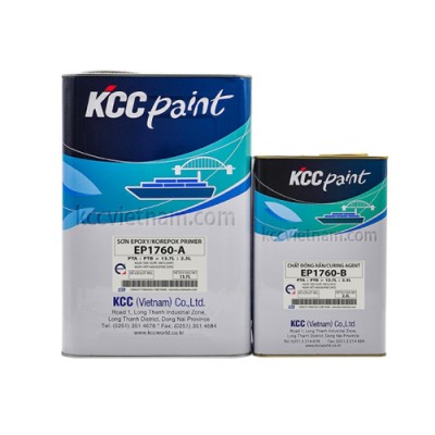 Sơn Lót Epoxy Cho Kim Loại Mạ Kẽm - KCC EP1760