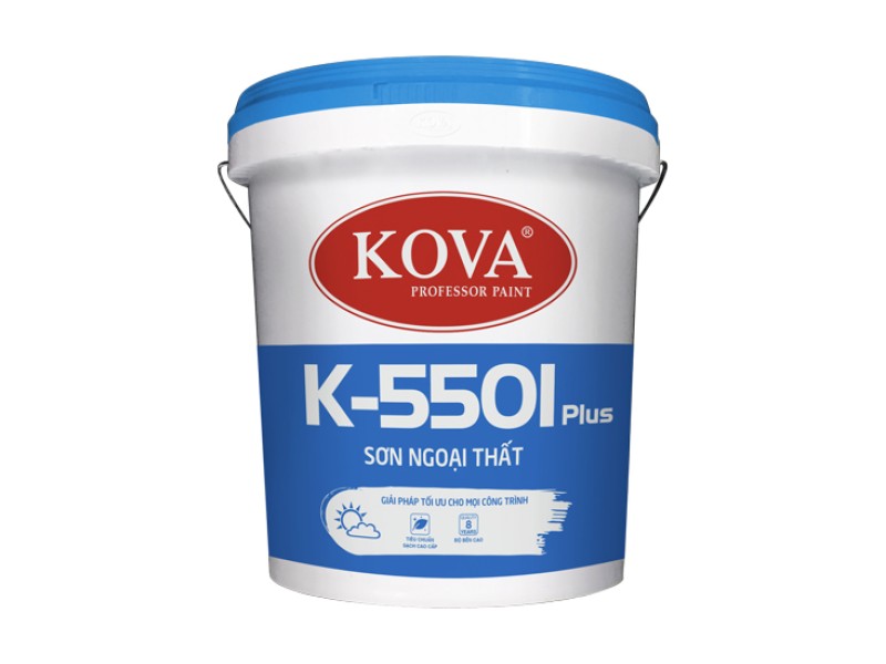 Sơn Ngoại Thất Cao Cấp Kova K-5501 Plus