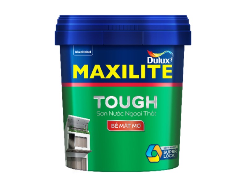 Sơn Ngoại Thất Maxilite Tough - Bề Mặt Mờ