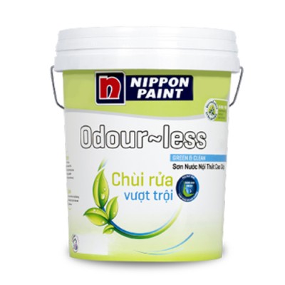 Sơn Nội Thất Nippon Odour-Less Chùi Rửa Vượt Trội