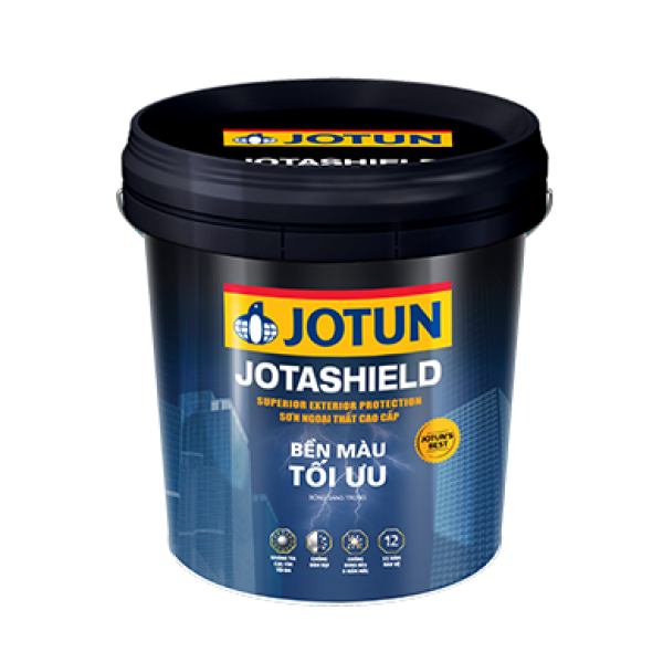 Sơn Nước Ngoại Thất Cao Cấp Jotun Jotashield Bền Màu Tối Ưu
