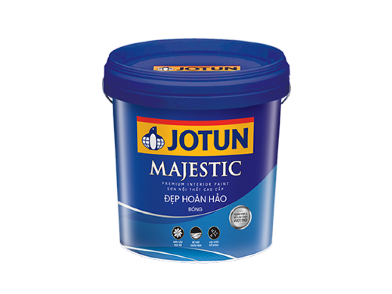Sơn Nội Thất Jotun Majestic Đẹp Hoàn Hảo Bóng