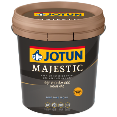 Sơn Nội Thất Jotun Majestic Đẹp & Chăm Sóc Hoàn Hảo