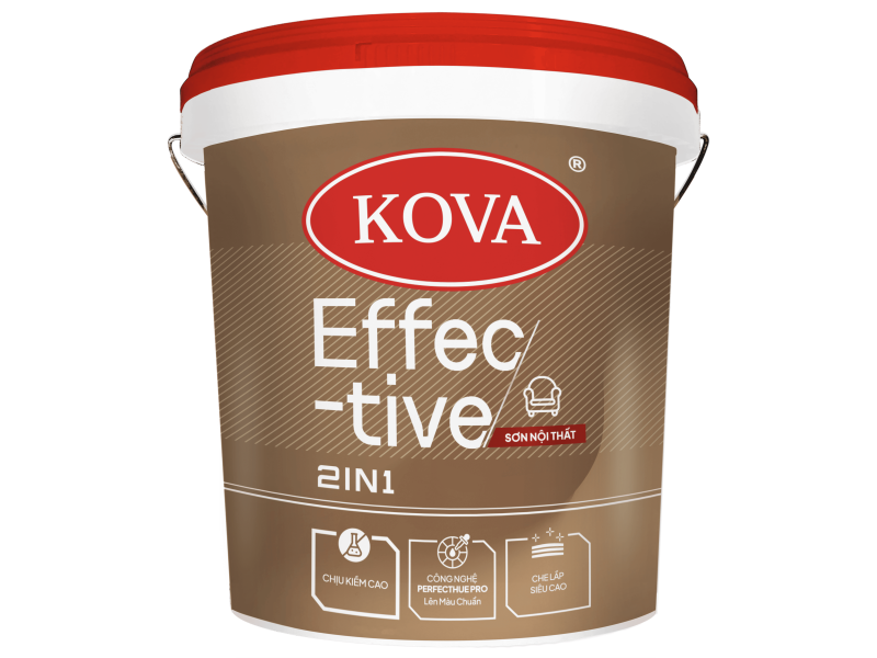 Sơn Nội Thất KOVA Effective 2in1