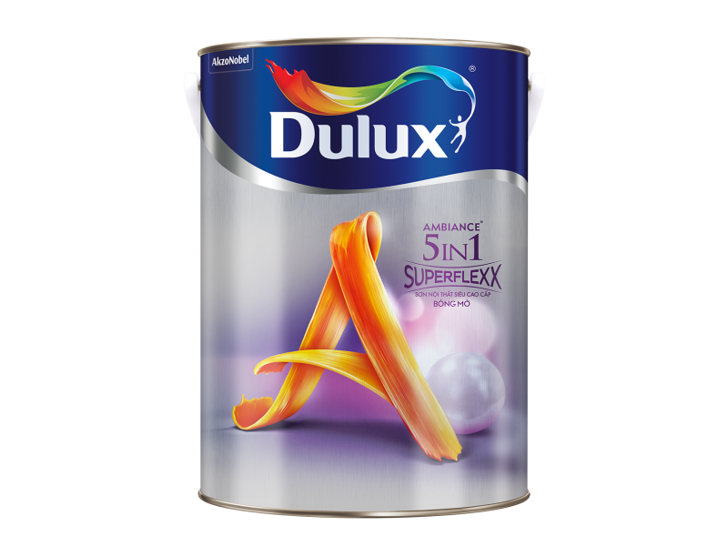 Sơn Nội Thất Dulux Ambiance 5in1 Superflexx - Bóng Mờ