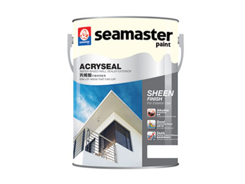 Sơn Lót Ngọai Thất Seamaster - Acryseal Water Based Wall Sealer