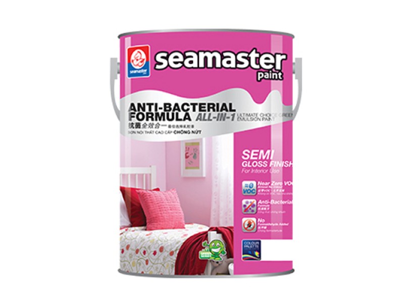 Sơn Nội Thất Seamaster - Anti Bacterial Formula All In 1