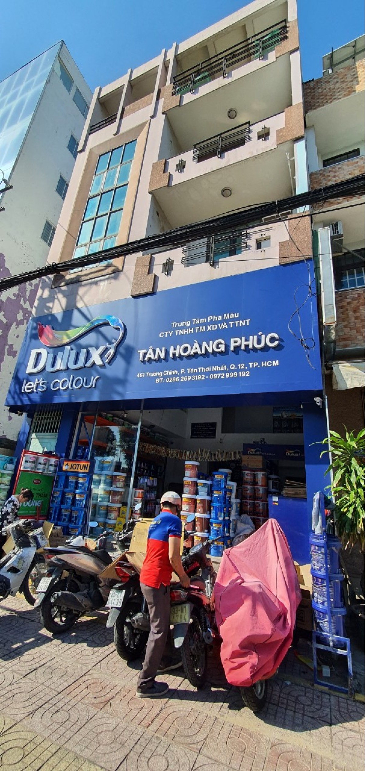 Cần mua sơn nước Dulux tại phường Tân Thới Nhất, quận 12