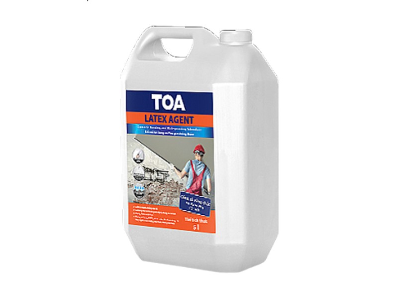 Kết Nối Bê Tông Và Phụ Gia Chống Thấm Toa  Latex Agent