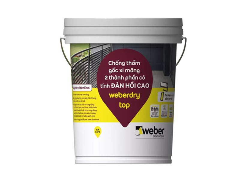Vữa Chống Thấm WeberDry Top